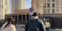 Жителей пострадавшего от атаки БПЛА дома временно разместили в актовом зале гимназии - Regions.Ru