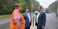 Эдуард Малышев проинспектировал ход работы по ремонту дороги на Северном шоссе - Раменское телевидение