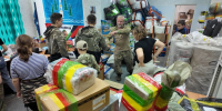 Около 7 тонн гуманитарной помощи бойцам СВО отправлено из Раменского - Раменское телевидение
