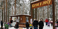 В Раменском открылся сказочный лесной каток у озера Гидра - Regions.Ru